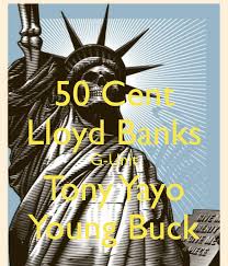 50 cent i hear a lotta talkin niggas must be mad at banks but there only one problem niggas ain't as bad as banks nigga yous front you gon get shot down we. 50 Cent Lloyd Banks G Unit Tony Yayo Young Buck Poster Mcd The Big G Keep Calm O Matic