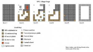 Minecraft layer by layer is free hd wallpaper. Minecraft Floor Plans Npc Village Buildings Minecraft Map