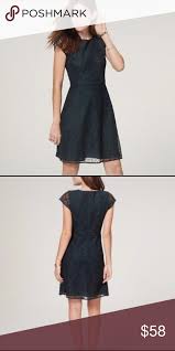 Black And Teal Lace Dress Loft Dark Green Lace Dress Size 10 Green Lace Dresses Green Lace Dresses