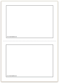 Almost files can be used for commercial. Flash Card Template