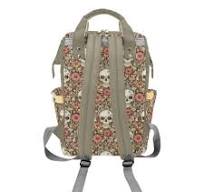 Cottagecore Schädel-Multifunktionsrucksack | Laptop Rucksack |  Benutzerdefinierte Rucksack | Windeltaschen-Rucksack | Wasserdichter  Rucksack | ...