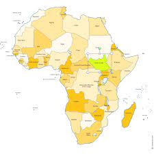 Africa map template for powerpoint provides a comprehensive, editable map for the african continent. Editable Word And Excel Map Of Africa States