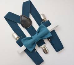 Black Bow Tie And Suspenders Set Bow Tie Suspenders Set Teal Blue Bow Tie Teal Blue Etsy Bowtie And Suspenders Suspenders Set Wedding Shoes White Strappy