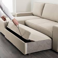 Vilasund Divano Letto Con Chaise Longue Hillared Beige Ikea It Divano Letto Divani Comodi Mobili Da Camera