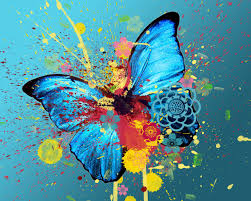 By Roguexunited Butterfly Painting Butterfly Art Butterfly Canvas