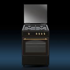 Cocinas de gas con encimera eléctrica: Cocina A Gas Ru6060 Vitrokitchen Cocina De Gas Cocinas Estilo Rustico