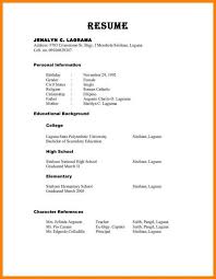 Resume Format With References Resume Templates Lebenslauf Lebenslauf Beispiele Perfekter Lebenslauf