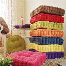 2 8 inch thicken chair cushion chair pads cushion natural for home office dinning chair solid color indoor outdoor seat chair pad comfortable soft walmart c in 2021 floor seating living