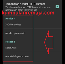 Cara Ubah Kouta Gaming Menjadi Kouta Reguler Axis Kumpulan Remaja