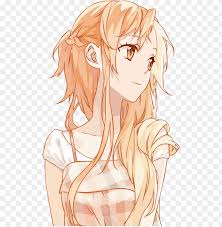 Asuna's avatar and her real life appearance are identical. Sword Art Online Cute Asuna Png Image With Transparent Background Toppng