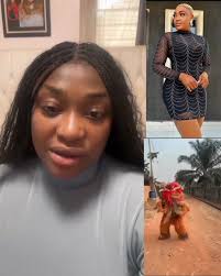 Nollywood Actress Lizzygold tenders and heartfelt apology to Ndi Igbo for  wearing a masquerade costume which is a ta@b00 in Igbo land