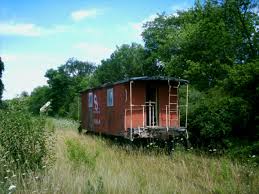 Providence Oh Lucas Co An Abandoned Caboose On Old Train Tracks Crossing Grand Rapids Rd Abandoned Train Old Trains Old Train