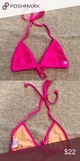 Nwot Billabong Triangle Bikini Top Bikini Tops Bikinis Triangle Bikini Top