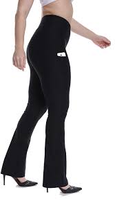 Clothing made to fit your shape and length. Amazon Com Yohoyoha Plus Size Dress Yoga Pants High Waisted Stretch Bootcut Flared Leg Pants For Workout Work Xl 2x 3x 4x Clothing