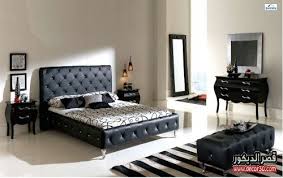 غرف النوم الكلاسيكية السوداء 2018 Classic Black Bedrooms قصر الديكور