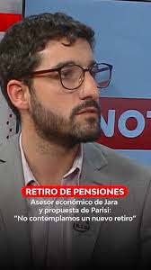 🗣 Nicolás Bohme, asesor económico de Jeannette Jara, por posibilidad de  retiro de pensiones: "No contemplamos un nuevo retiro" , 📱 Más detalles en  24horas.cl