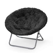 Urban Shop Oversized Mongolian Saucer Chair Black More Info Could Be Found At The Image Url It Is An Affiliate Link Saucer Chairs Papasan Chair Urban Shop