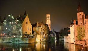 Frozen Rozenhoedkaai Night Amazing Places On Earth Belgium Places