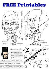 Abraham lincoln coloring pages are fun, but they also help kids develop many important skills. Free President Lincoln Washington Coloring Sheet Handwriting Practice Printables