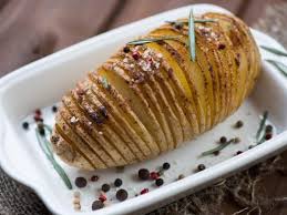 Hasselback Potatoes Recette Recette Alimentation Pommes De Terre Hasselback