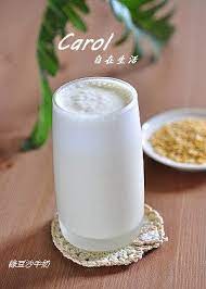 carol 自在生活 綠豆沙牛奶 food glass of milk blog