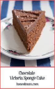 Chocolate Victoria Sponge Cake Sponge Cake Recipes Cake Recipes Chocolate Victoria Sponge Cake