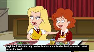 That time American Dad called out literally every Lesbian in history :  r/actuallesbians