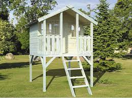 Wooden dream fort playground set. Spielhaus Fur Kinder Bauhaus