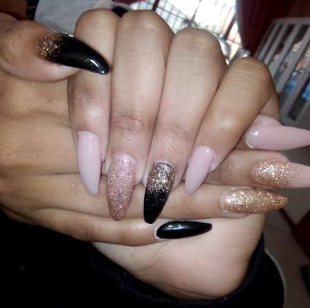 Manicure and nail treatment