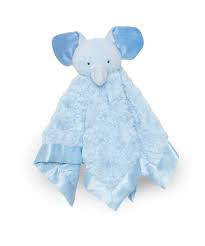George blue elephant security blanket lovey. Amazon Com Kids Line Security Blanket Blue Elephant Discontinued By Manufacturer Teddy Bear Plush Toys Baby