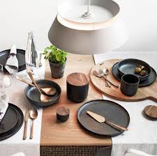 Shop target for dinnerware sets you will love at great low prices. Oak Round Paddle Board Modern Dinnerware Stoneware Dining Plates