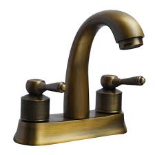 Also, the item can be used on all cast iron rolled tops and it was built to last for over 12 decades. Antique Brass 4 Inch Centerset Bathroom Faucet Utility Sink Mixer Tap 4 Inch With 2 Handles