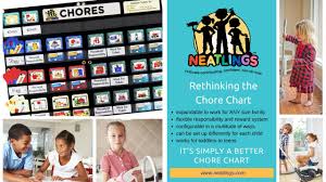 Chore Charts For Kids Neatlings Chore Card System Overview