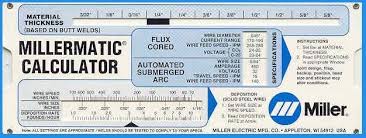 Miller Welding Calculators Tig Mig Smaw 3 Pack