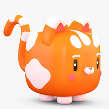 Cute Cartoon Cat 3d Model From Turbosquid Cartoon Cat Cute Cartoon Cute Cartoon Animals