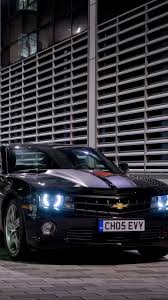 A collection of the top 46 black camaro wallpapers and backgrounds available for download for free. Chevrolet Camaro Rs Black Side View Wallpaper Cool Backgrounds