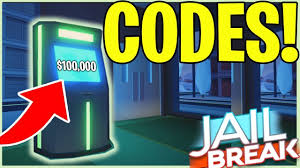 When other players try to make money during the game, these codes make it easy for you and you can reach what you need earlier with leaving. Jailbreak Codes Jailbreak Codes And Atm Locations 2020
