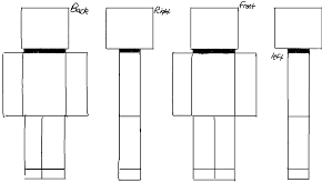 Design Your Own Minecraft Skin Printable Template Google Search Template Printable Minecraft Skin Template Google