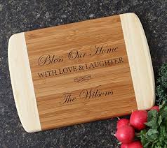 (24) lavish last name personalized laundry bag. Personalized Cutting Board Custom Engraved Bamboo Cutting Board Bless Our Home Design 22 Personalized Housewarming Gifts Host Hostess Gifts Personalized Realtor Client Gifts Corporate Gift Buy Online In Macau At Macau Desertcart Com Productid