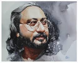 Unfolding Blossom' watercolour