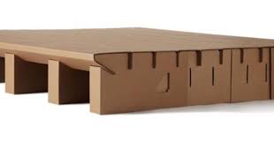 Cardboard Furniture Paperpedic Bed By Karton Group Lzion Video Cardboard Furniture Modern Bed Frame Bed Frame Plans