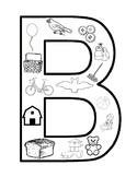 These are suitable for preschool, kindergarten and first grade. Letter B Coloring Page Worksheets Teaching Resources Tpt