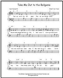 Whether you need to listen to a particular song right now or just want to stream some background music while you work, there are plenty of ways to listen to music for free online. Take Me Out To The Ballgame For Beginning Piano Download This Sheet Music For Your Piano Students Free Easy Piano Sheet Music Violin Sheet Music Sheet Music