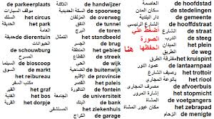 كلمات هولندية مهمة في تعليم اللغة الهولندية كتير مهمة