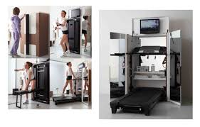 How To Hide Exercise Equipment In Living Room With Hiding Treadmill In Living Room Thecreativescientist Home Wood Room Room