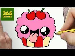 Cupcake Kawaii Youtube 365 Dessins Pinterest Dessin Kawaii 365 Dessins Dessin Anniversaire
