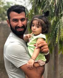 Cheteshwar pujara will be playing county cricket later this year. Cheteshwar Pujara Ca Virat Kohli Instagram Players Wives Baby Face