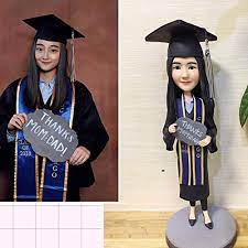 Ratings, based on 412 reviews. Amazon Com 8 6 Custom Bobblehead Graduation Figurine Personalized Gifts Memorial Bobble Head Person Personalized Graduation Gift Party Decorations Graduation Cake Topper Graduation Decorations Birthday Handmade