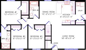 Although ranch floor plans are often modestly sized, square footage does not have to be minimal. Rectangle Ranch House Plans House Storey