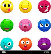 Hairy balls Stock Vector Images - Alamy